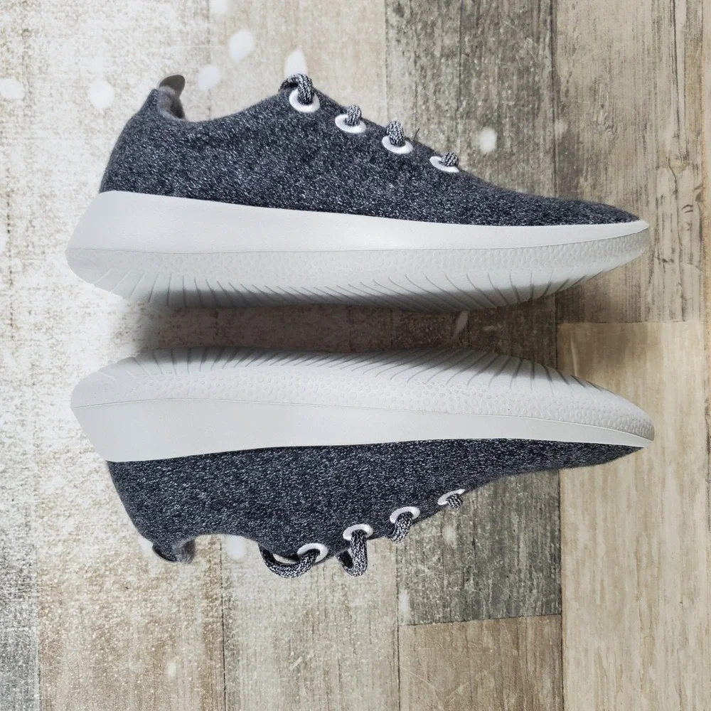 Allbirds Wool Runners Womens Shoes Sz 6 Natural Gray Comfort Lace-Up‎ Sneakers